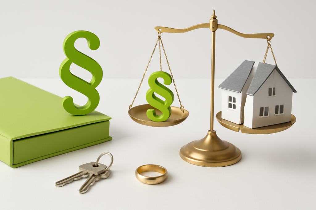 Vermögensaufteilung Scheidung Haus: Insolvenz