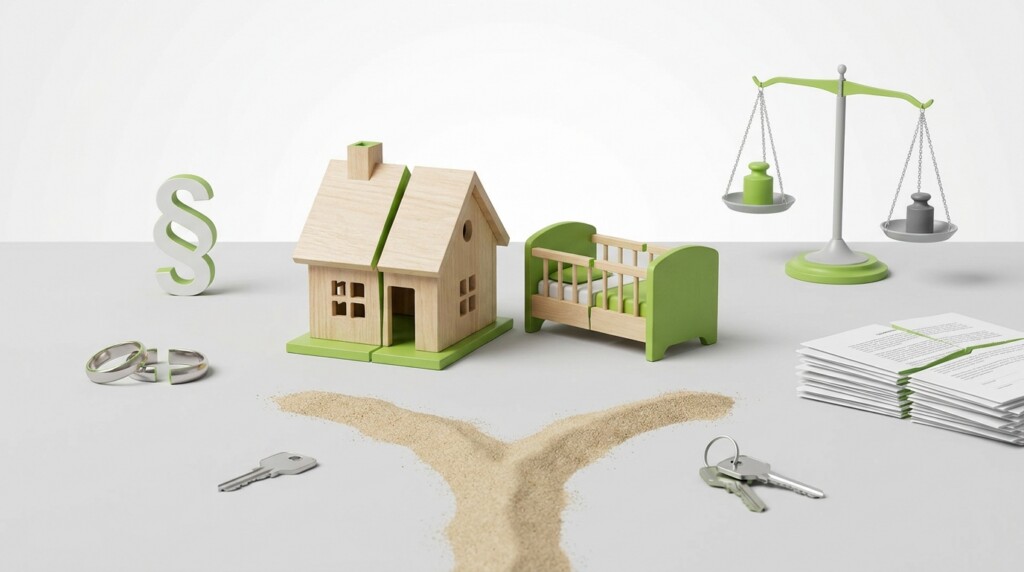 Vermögensaufteilung Scheidung Haus: Familienbetrieb