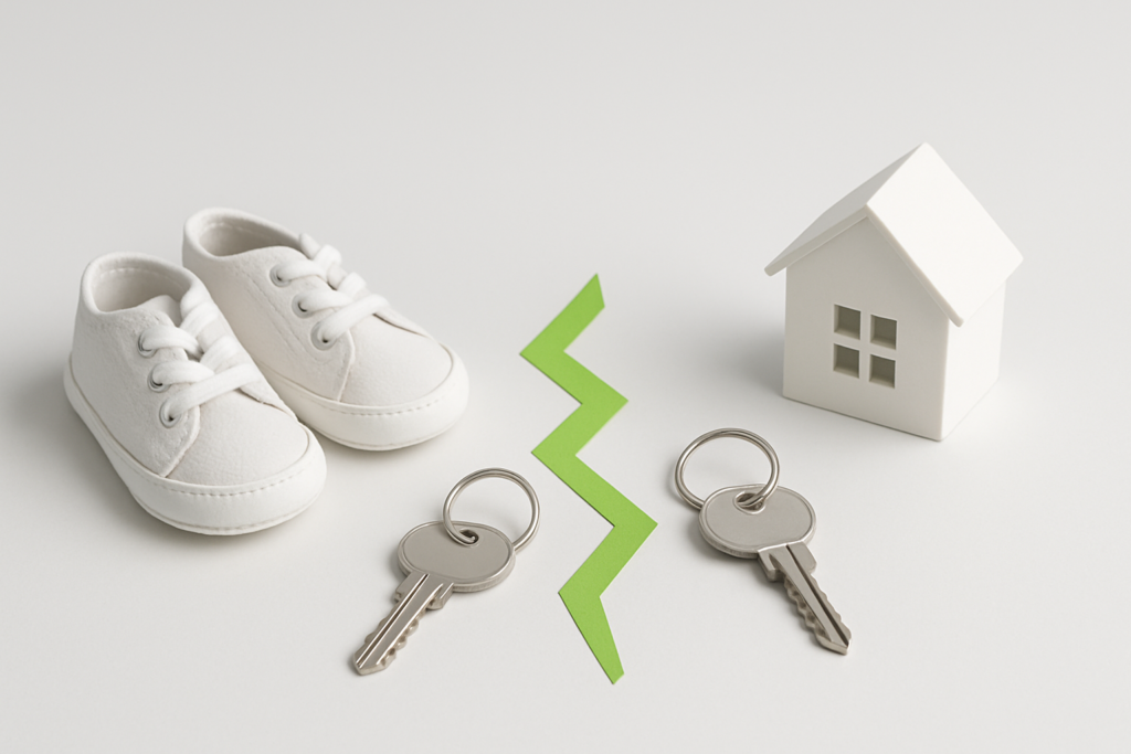Obsorge bei gemeinsamer Wohnung nach Scheidung – was gilt?
