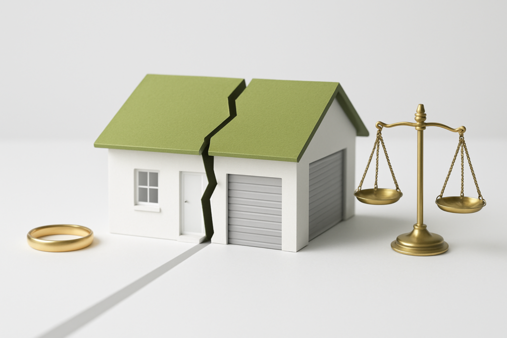 Vermögensaufteilung Scheidung Haus: Betriebsgrundstück