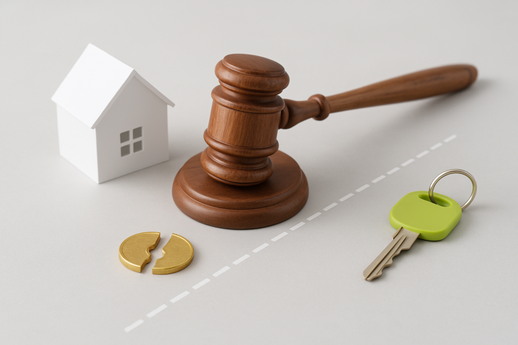 Vermögensaufteilung Scheidung Haus: Zwangsversteigerung