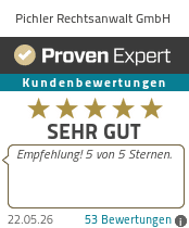 Scheidungsanwalt in Wien -  Pichler Rechtsanwalt GmbH - proven-expert-ohne-rahmen Home